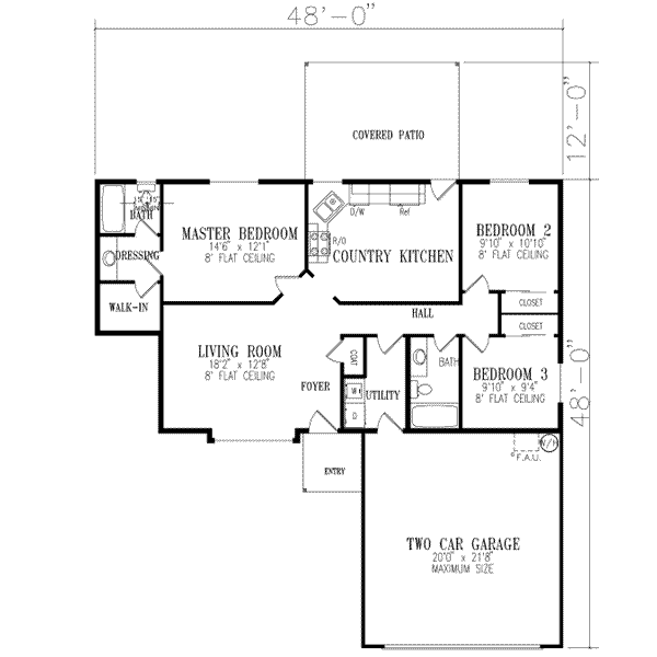 Main Floor Plan: 41-212