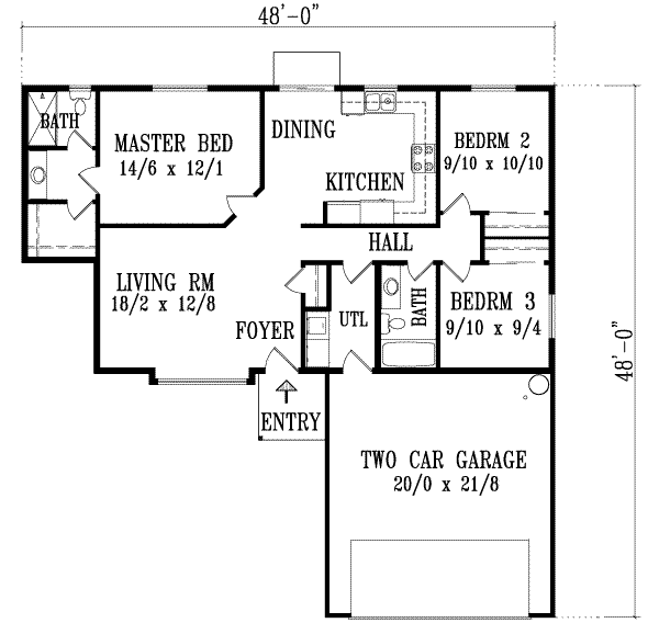 Main Floor Plan: 41-213
