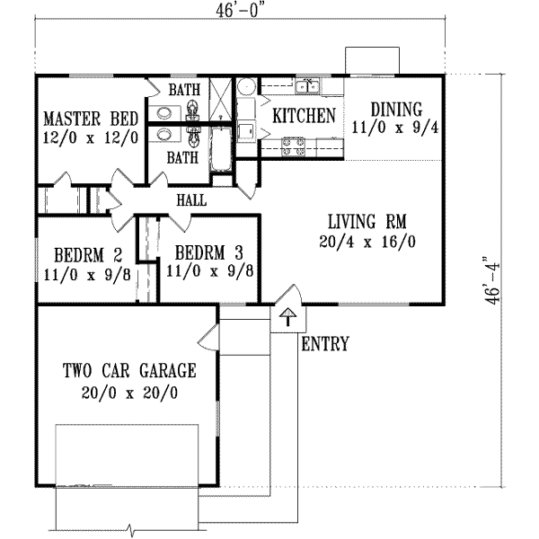 Main Floor Plan: 41-217
