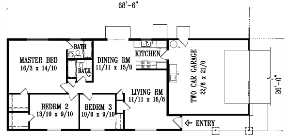 Main Floor Plan: 41-218