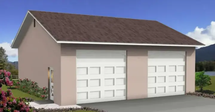 Southwest house plans 41-219 - front exterior, 1,076 sq ft, 0 bed, 0 bath house plans | Monster House Plans
