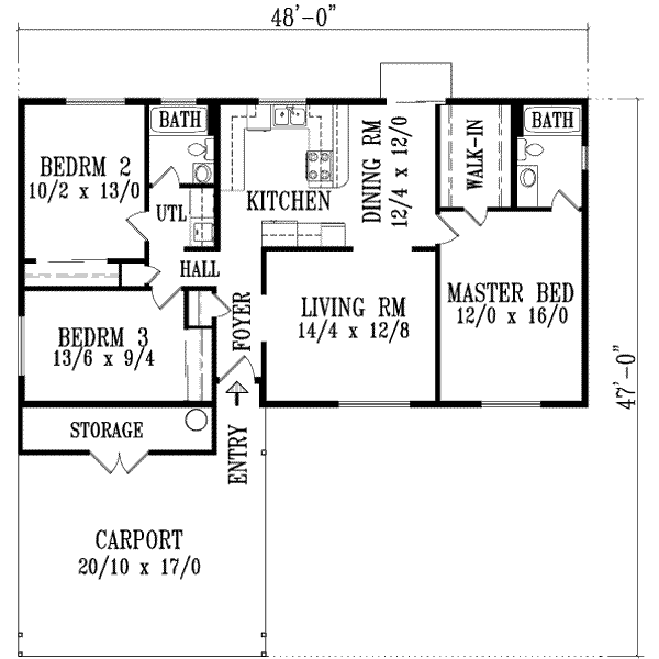 Main Floor Plan: 41-225