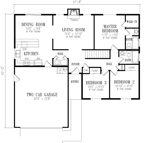 Main Floor Plan: 41-226
