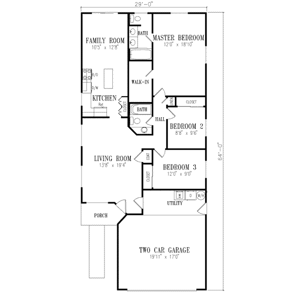 Main Floor Plan: 41-227