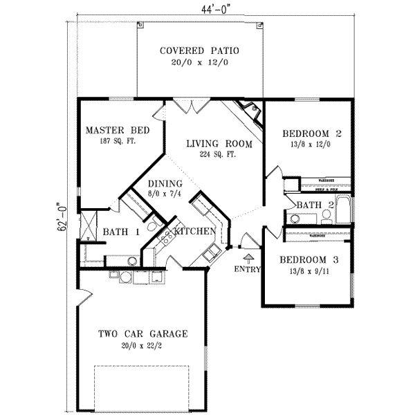 Main Floor Plan: 41-233