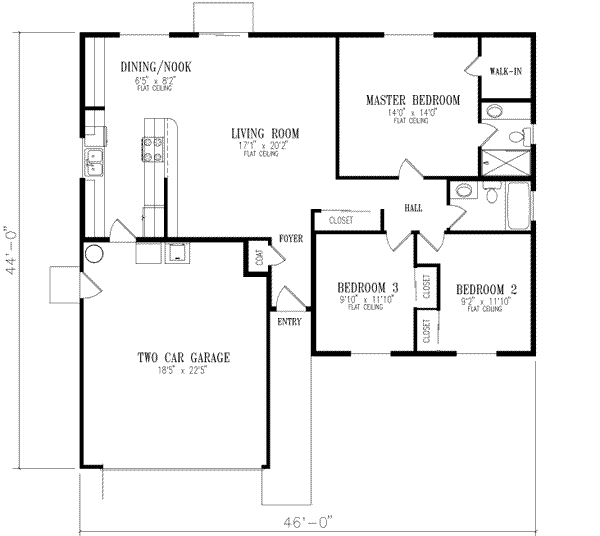 Main Floor Plan: 41-234
