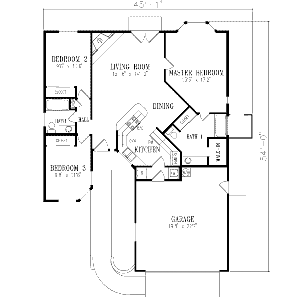 Main Floor Plan: 41-236