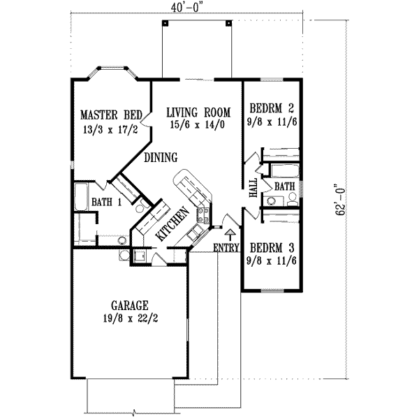 Main Floor Plan: 41-238