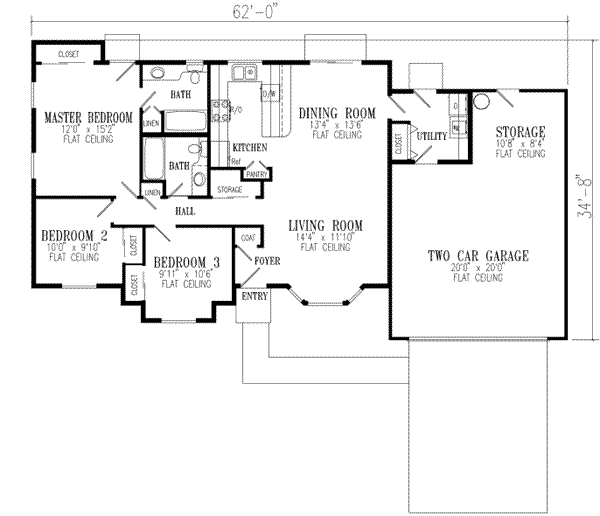 Main Floor Plan: 41-240