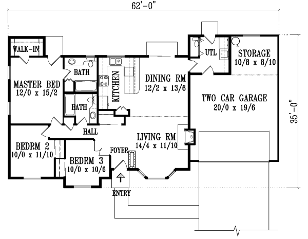 Main Floor Plan: 41-247