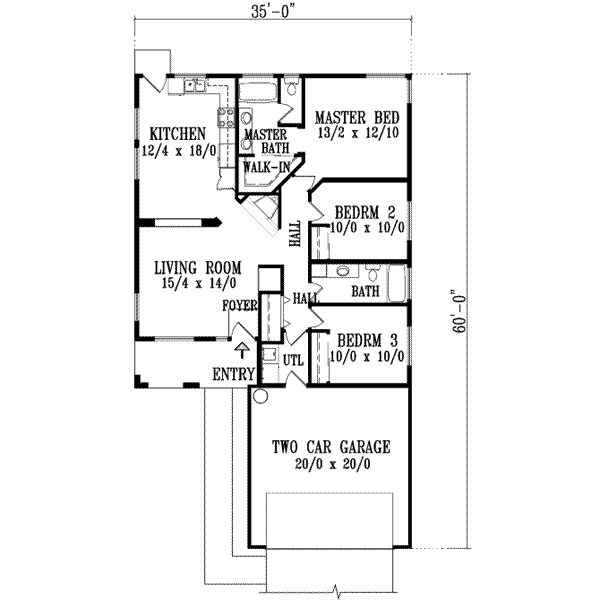 Main Floor Plan: 41-249