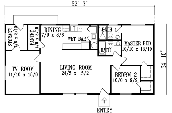 Main Floor Plan: 41-252