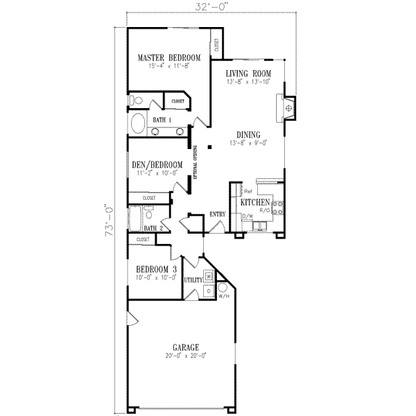 Main Floor Plan: 41-257