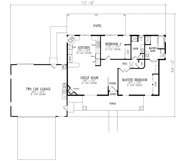 Main Floor Plan: 41-259