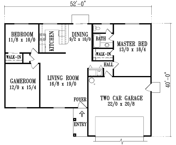 Main Floor Plan: 41-262