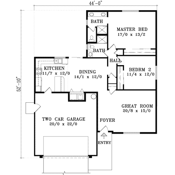Main Floor Plan: 41-267