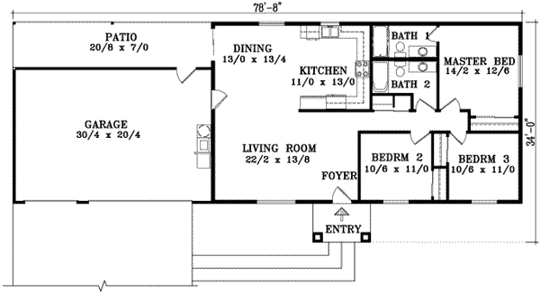 Main Floor Plan: 41-279