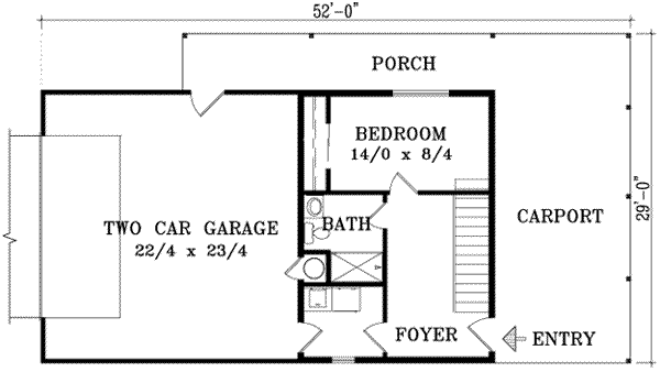 Main Floor Plan: 41-280