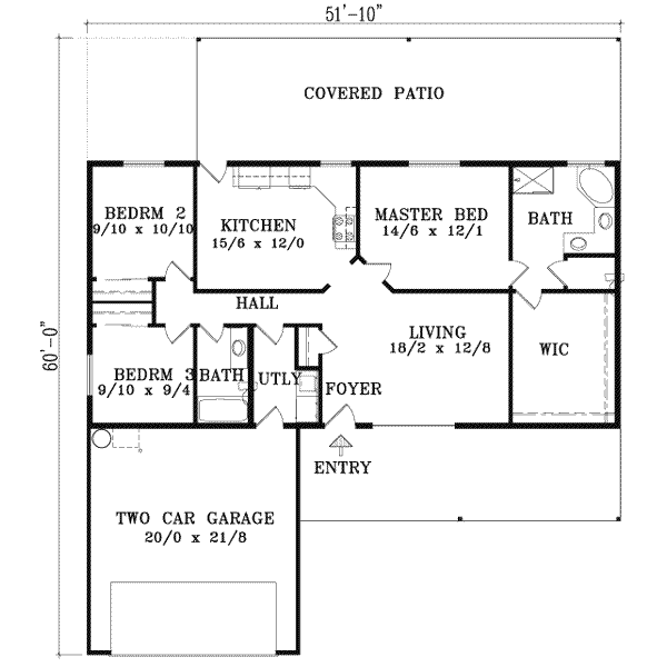 Main Floor Plan: 41-284