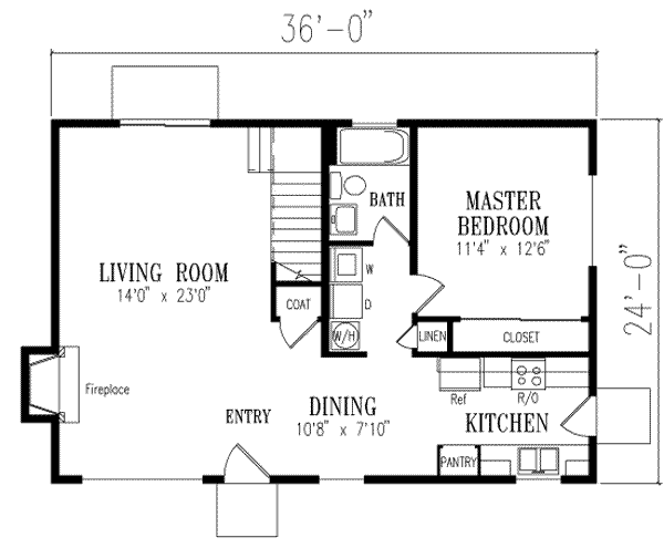 Main Floor Plan: 41-285