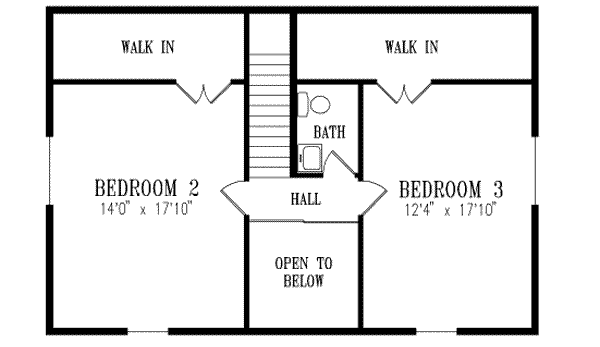 Upper/Second Floor Plan:41-285