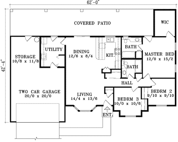 Main Floor Plan: 41-287