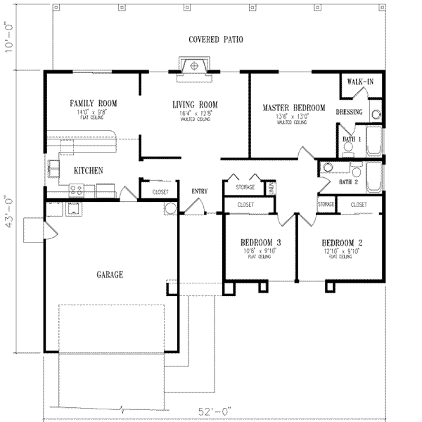 Main Floor Plan: 41-289