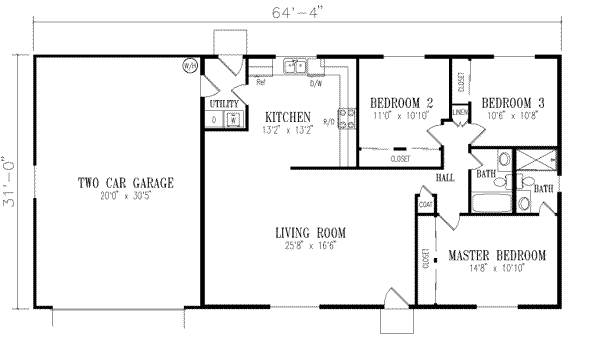 Main Floor Plan: 41-290