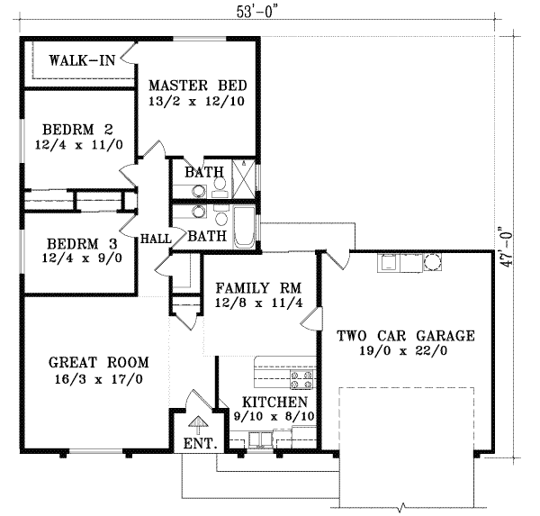 Main Floor Plan: 41-293