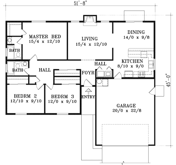 Main Floor Plan: 41-296