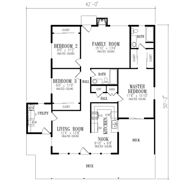 Main Floor Plan: 41-299