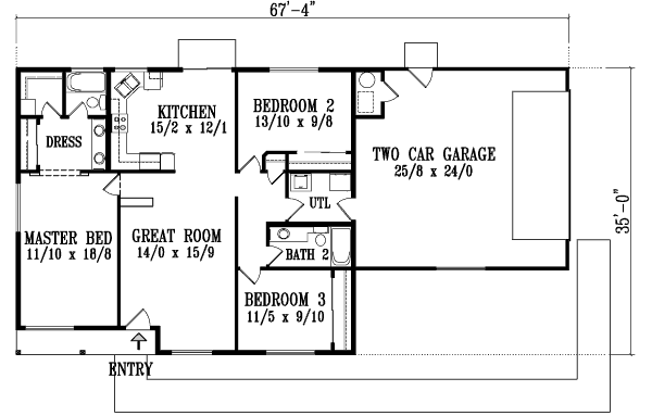 Main Floor Plan: 41-301
