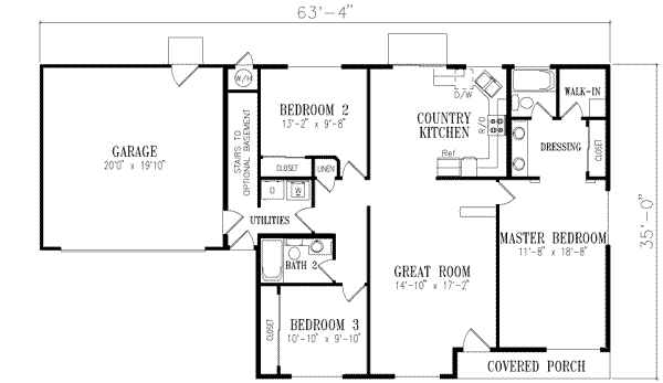 Main Floor Plan: 41-304