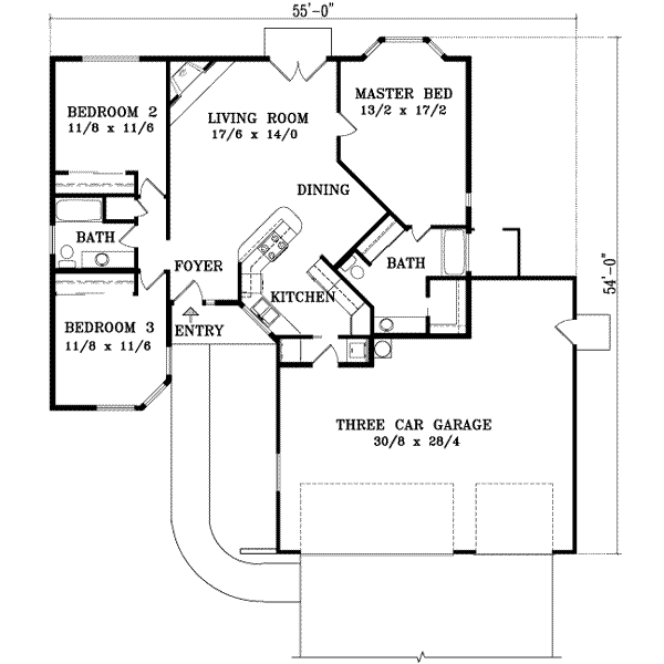 Main Floor Plan: 41-307