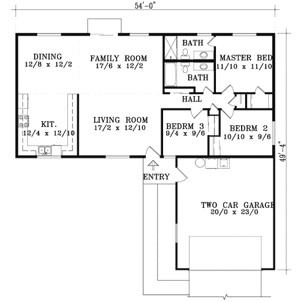 Main Floor Plan: 41-308