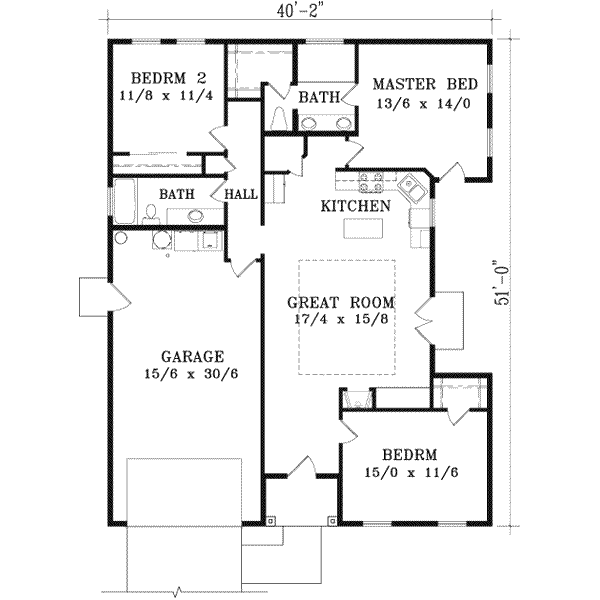 Main Floor Plan: 41-309