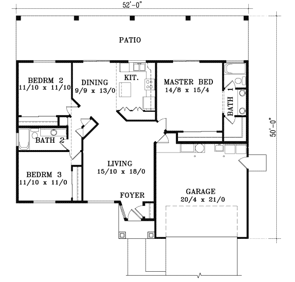 Main Floor Plan: 41-311