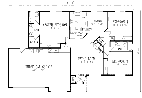 Main Floor Plan: 41-313