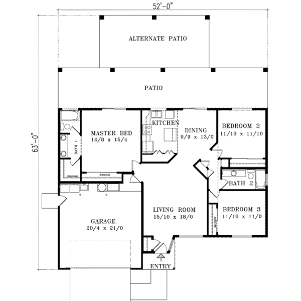 Main Floor Plan: 41-315