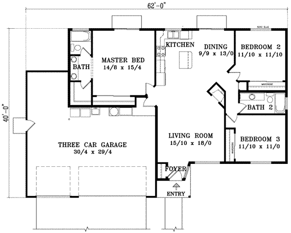 Main Floor Plan: 41-316