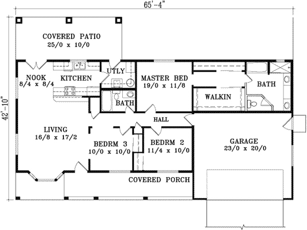 Main Floor Plan: 41-317