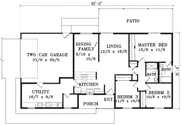 Main Floor Plan: 41-318