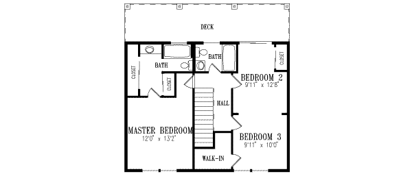 Upper/Second Floor Plan: 41-323