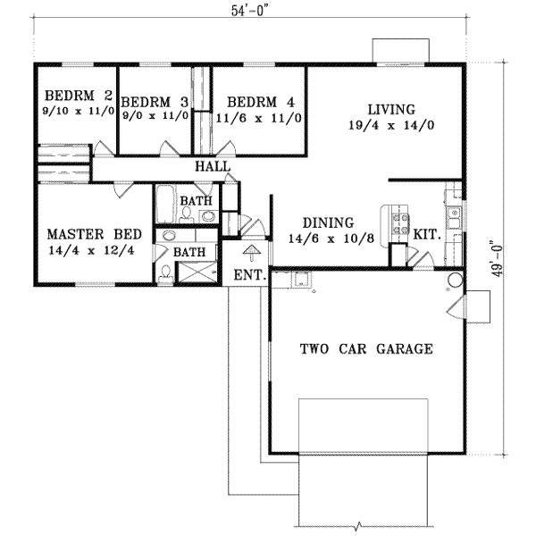 Main Floor Plan: 41-325