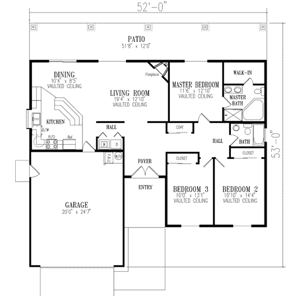 Main Floor Plan: 41-332