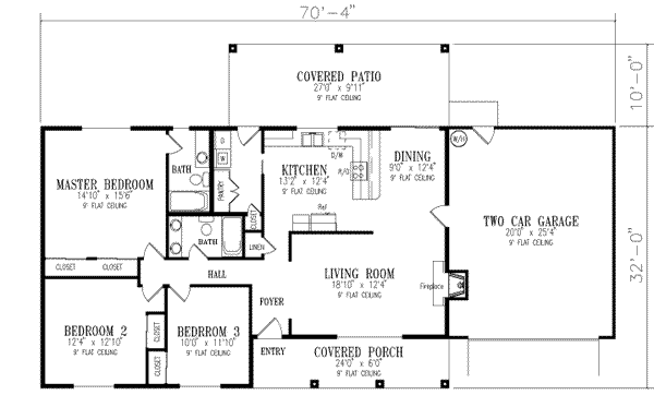Main Floor Plan: 41-335