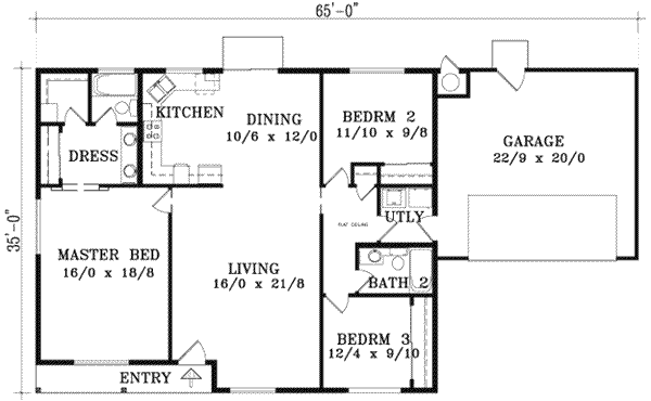 Main Floor Plan: 41-338