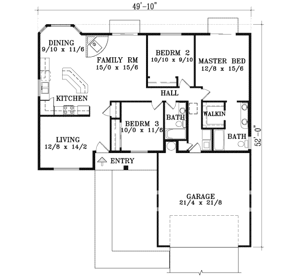 Main Floor Plan: 41-340