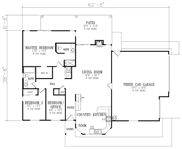 Main Floor Plan: 41-345