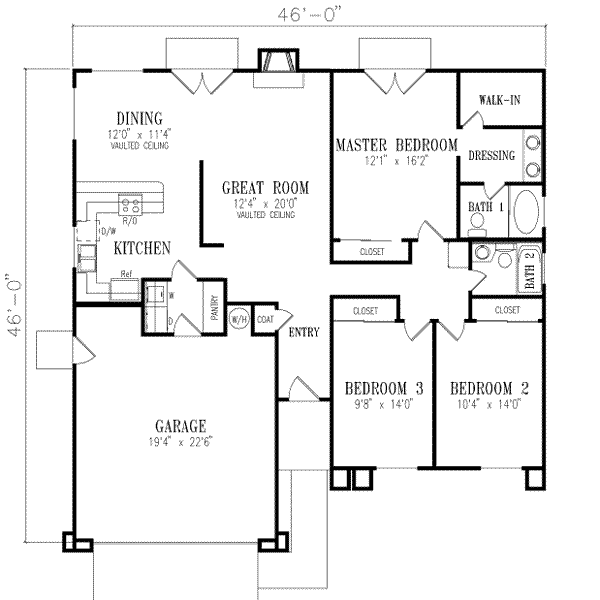 Main Floor Plan: 41-347